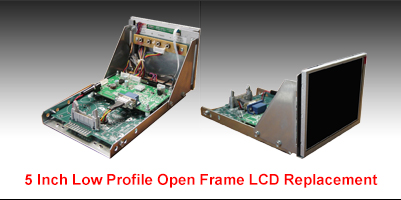 Industrial LCD Monitor Low profile Frame MN05A1g0-Gxx replacement