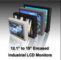 Industrial cnc Monitor, metal enclosed industrial lcd monitors, mounted industrial lcd monitor
