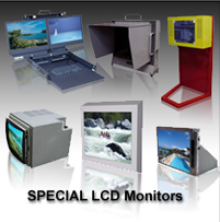 Customized LCD Monitors, envisioned lcd monitors, industrial cnc monitors