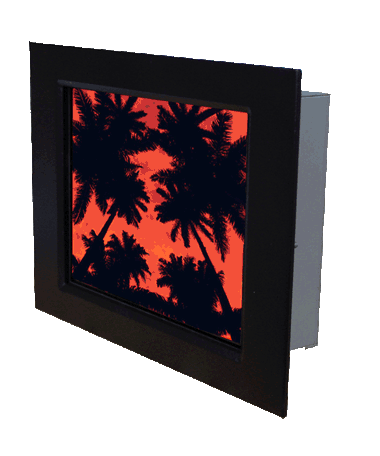 flat panel monitors, 8.4 inch bezel front