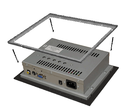 flat panel Industrial LCD Monitors
