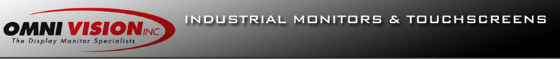 Omni Vision Inc. Industrial Monitor Products