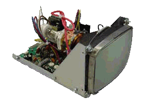 5 inch Monochrome CRT Low Profile Chassis Industrial Monitor
